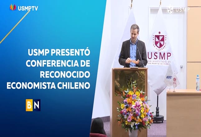 ECONOMISTA CHILENO AXEL KAISER OFRECIÓ PONENCIA EN LA USMP
